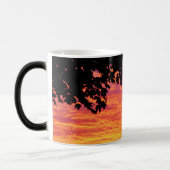 Tasse Morphing de couleur de coucher du soleil (Gauche)