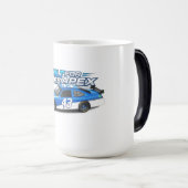 Tasse Morphing de Couleur de Course | Construite p (Devant droit)