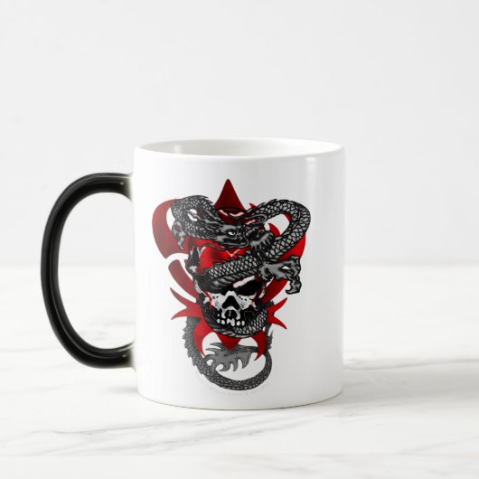 Tasse Morphing de crâne de dragon (Gauche)
