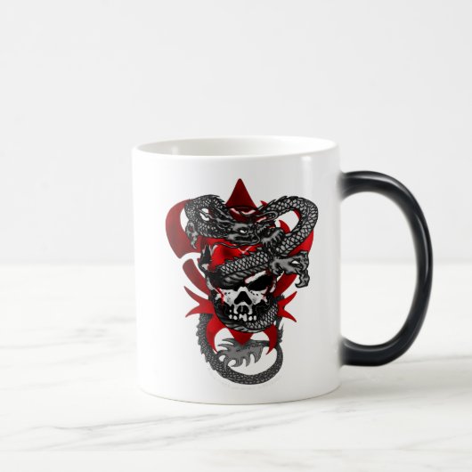 Tasse Morphing de crâne de dragon (Droite)
