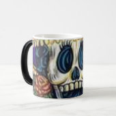 tasse morphing de dia de los muertos (Devant gauche)