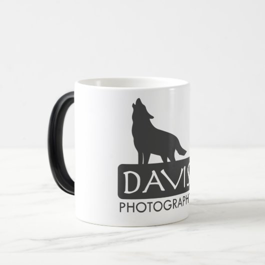 Tasse Morphing de logo de Davis J (Devant gauche)