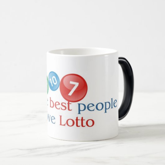 Tasse morphing de loto (Devant droit)