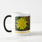 Tasse Morphing de pissenlits (Gauche)