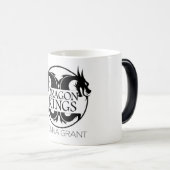 Tasse morphing de roi de dragon (Devant droit)