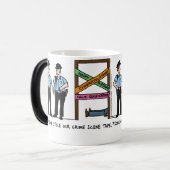 Tasse Morphing de scène du crime (Devant gauche)