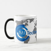 Tasse Morphing de slogan mondial de MIT (Gauche)
