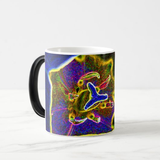 Tasse morphing de tulipe abstraite (Devant gauche)
