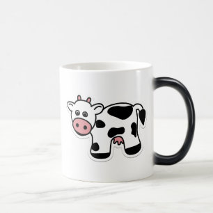 Tasse Morphing de vache à bande dessinée