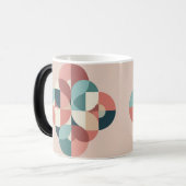 Tasse Morphing Design Cercles Moderne du Milieu du (Devant gauche)