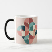 Tasse Morphing Design Cercles Moderne du Milieu du (Gauche)