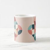 Tasse Morphing Design Cercles Moderne du Milieu du (Centre)