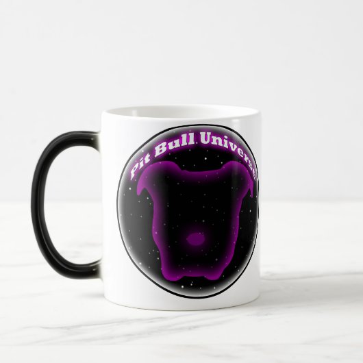 Tasse Morphing d'univers de pitbull (Gauche)