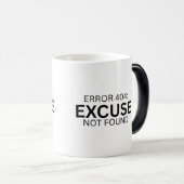 Tasse morphing Erreur 404 : excuse introuvable (Devant droit)