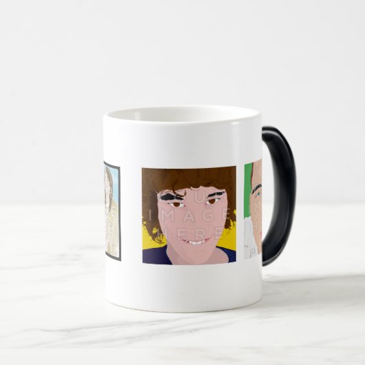 Tasse Morphing faite sur commande personnalisée (Devant droit)