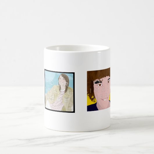 Tasse Morphing faite sur commande personnalisée (Centre)