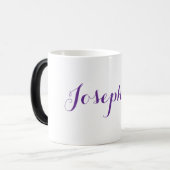 Tasse Morphing Josephine Nom Violet (Devant gauche)