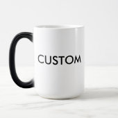 Tasse Morphing magique faite sur commande du (Gauche)