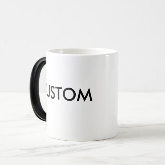 Tasse Morphing magique faite sur commande du (Devant gauche)