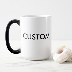 Tasse Morphing magique faite sur commande du