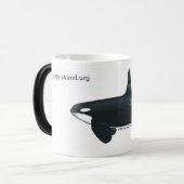 Tasse morphing masculine d'épaulard (Devant gauche)