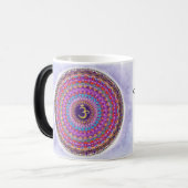 Tasse Morphing noire - couronne Chakra (Devant gauche)