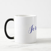 Tasse Morphing Nom Bleu Joséphine (Gauche)