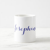 Tasse Morphing Nom Bleu Joséphine (Centre)