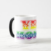 Tasse Morphing oui homo (Devant gauche)