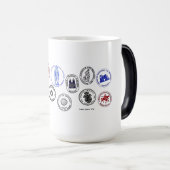Tasse Morphing Saint James Way (Devant droit)