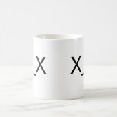 tasse morte d'émoticône de x_x (Centre)