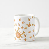 tasse motif de crabe (Devant droit)