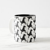 Tasse Motif de dinosaure | Cute Kids Mug (Devant gauche)