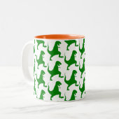 Tasse Motif de dinosaure | Cute Kids Mug (Devant gauche)
