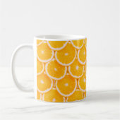 tasse motif orange (Gauche)