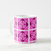Tasse motif rose (Devant gauche)