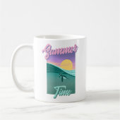 Tasse motif Summer Time (Gauche)