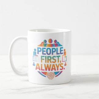 Tasse Motivante RH Admin Personnes D'abord To