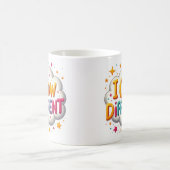 Tasse Motivationnelle 'Je Brille Différemment Coul (Centre)