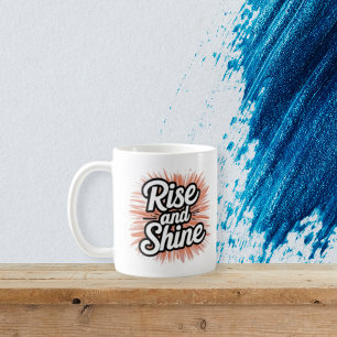 Tasse Motivationnelle Levez-vous et Brillez - Insp