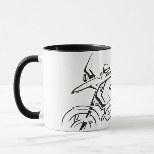 Tasse Moto de Course sur Route