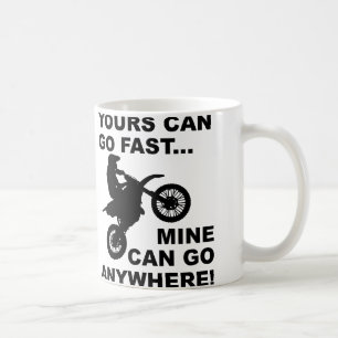 Tasse Motocross Moto Cross Rapide Contre N'importe