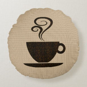 Tasse moulue - coussin