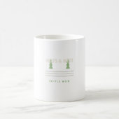 Tasse Mousse et Brume | Tee graphique de la forêt (Centre)
