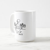 Tasse Mr. & Mrs. Coffee (Devant gauche)