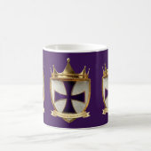 tasse / mug à café avec le dessin du blason de prê (Centre)