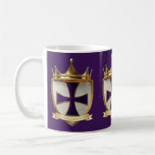 tasse / mug à café avec le dessin du blason de prê (Gauche)