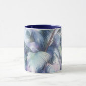 Tasse Mug Art Feuilles De Palmier Gros Plan (Centre)
