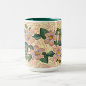 Tasse Mug Art Fleurs Rose Vintage (Centre)