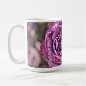 Tasse Mug Art Floral Rose Violette (Gauche)